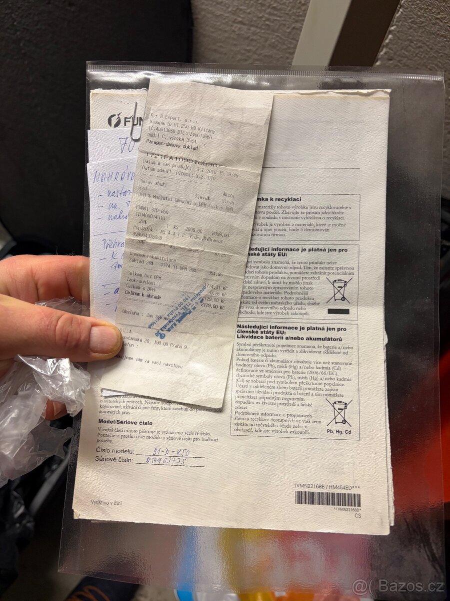 Funai 6 head Hi-Fi VHS Videorecorder - 3