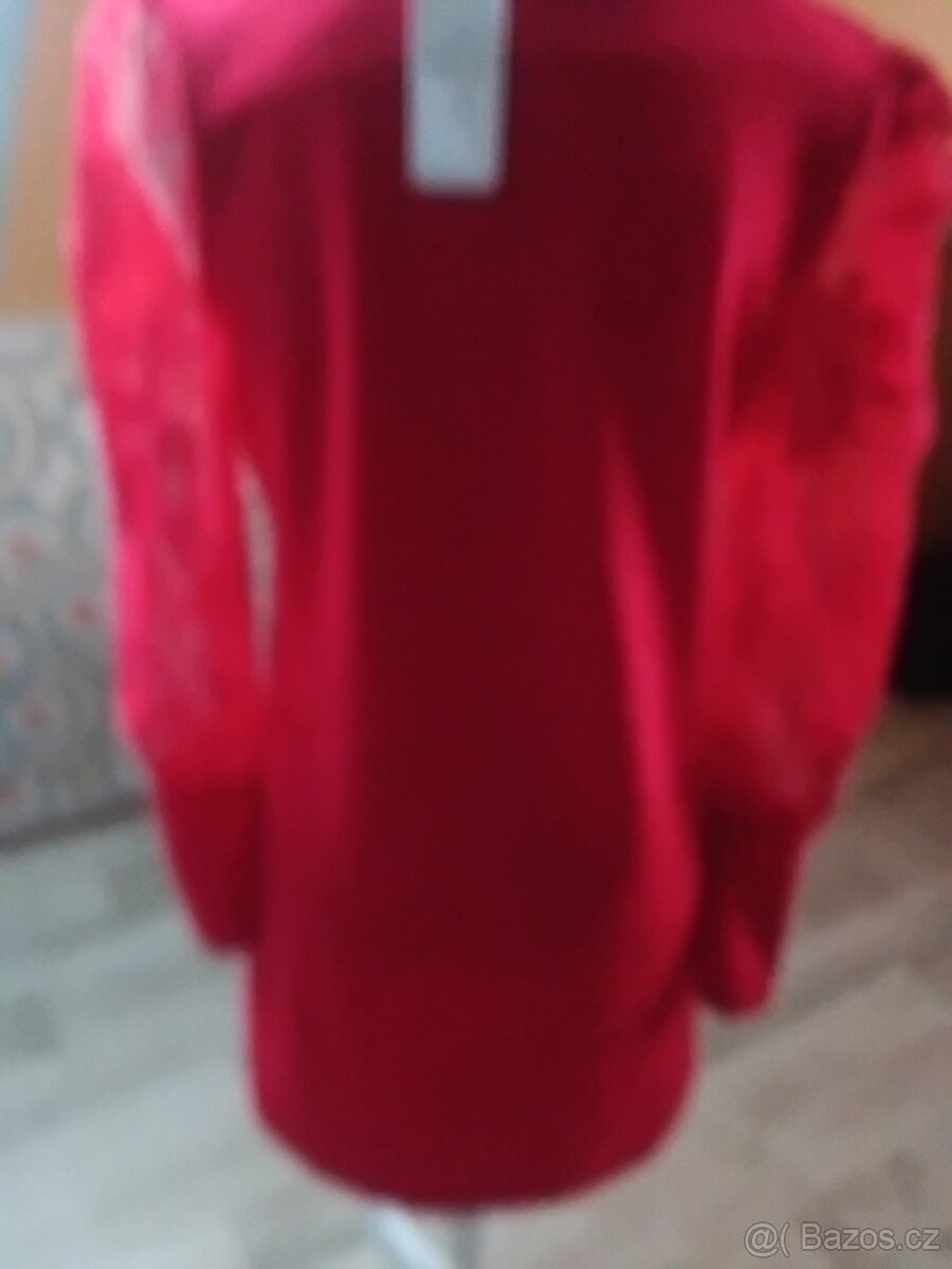 NOVÉ ŠATY ČERVENÉ M MILADY - 3