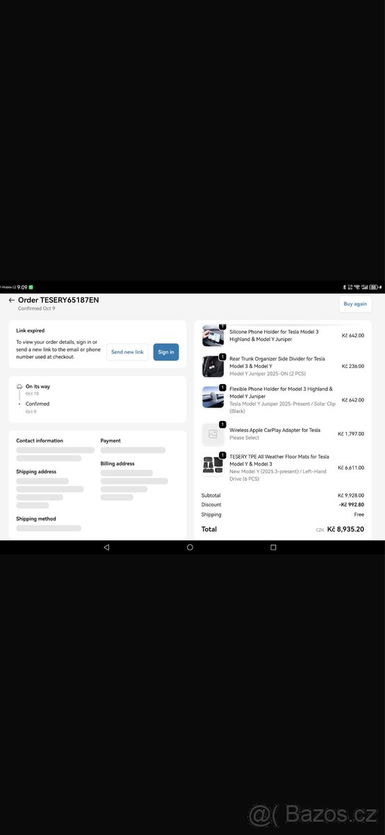 Gumové koberce do Tesla Y juniper - 3