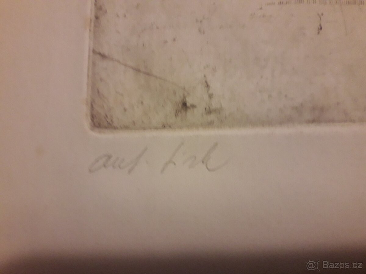 Prodám grafiku Lázníčková-Velebová hezký dárek - 3