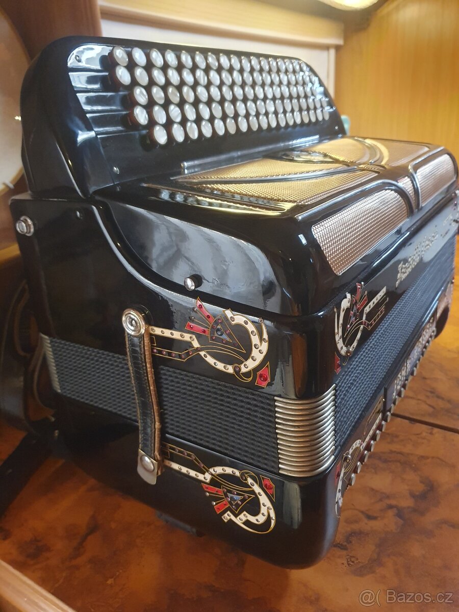 Italská knoflíková harmonika Fratelli - 3