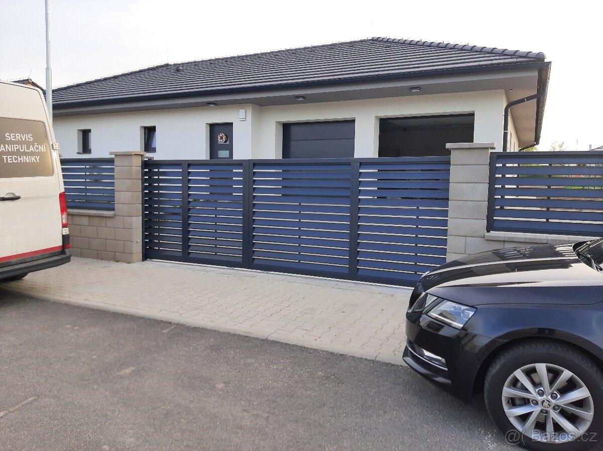 Plotová pole, branka, pojezdová brána - 3