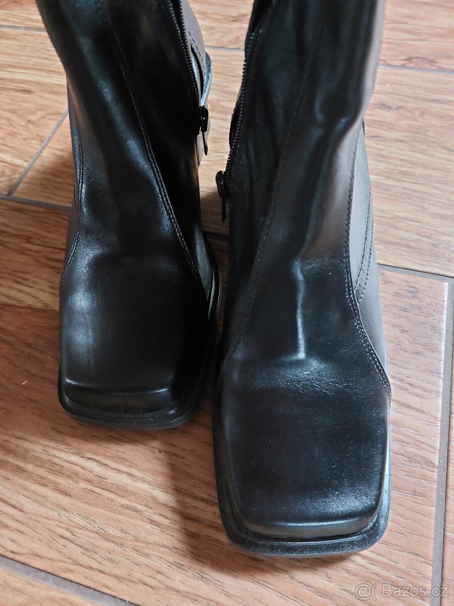 Dámské kožené boty vel.37 i vel.38 - 3