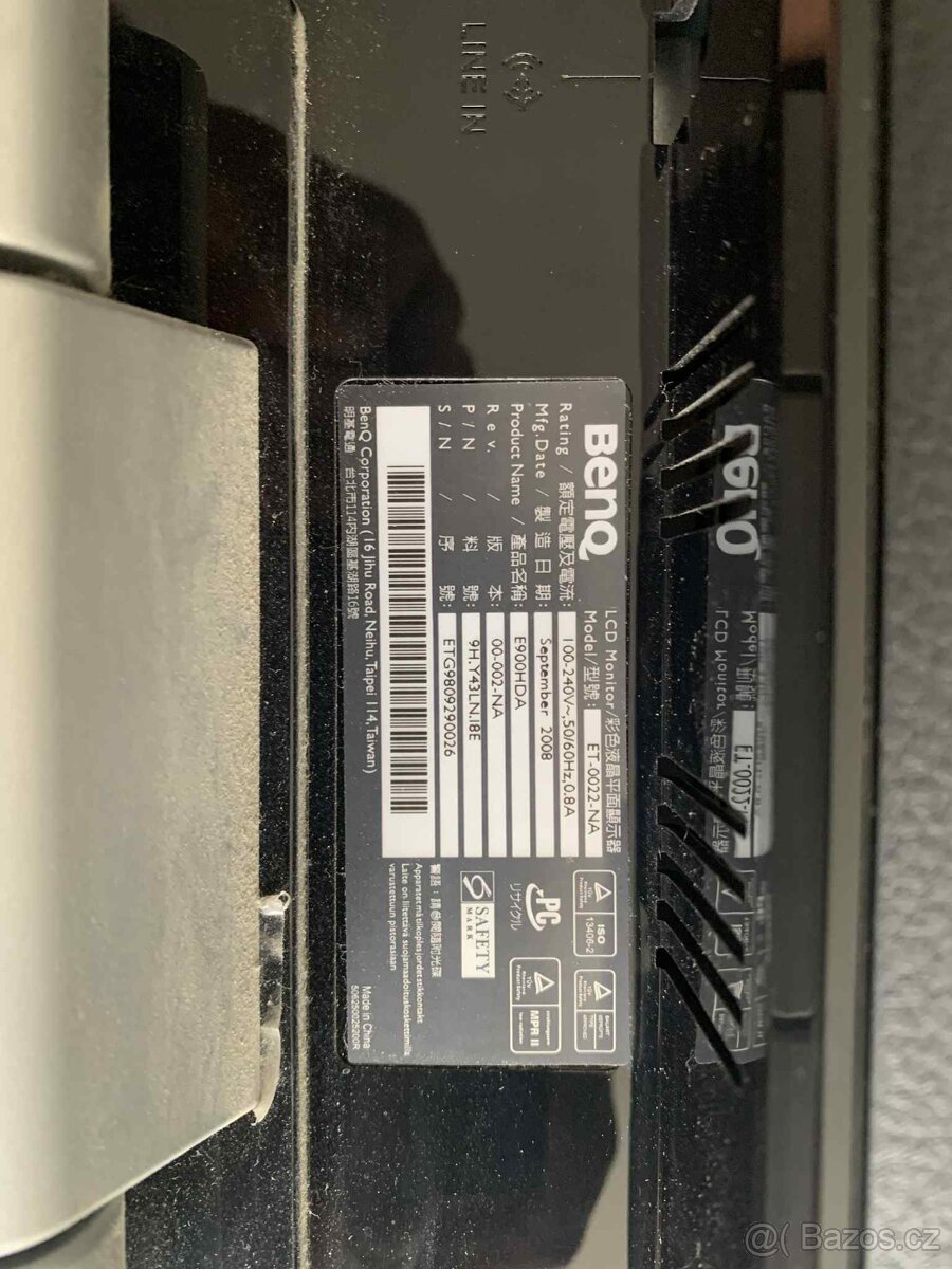 19" LCD BENQ E900HDA - 3