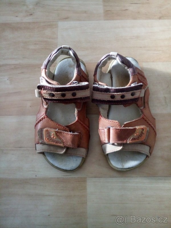 Dětské kožené sandále vel. 27 - 3