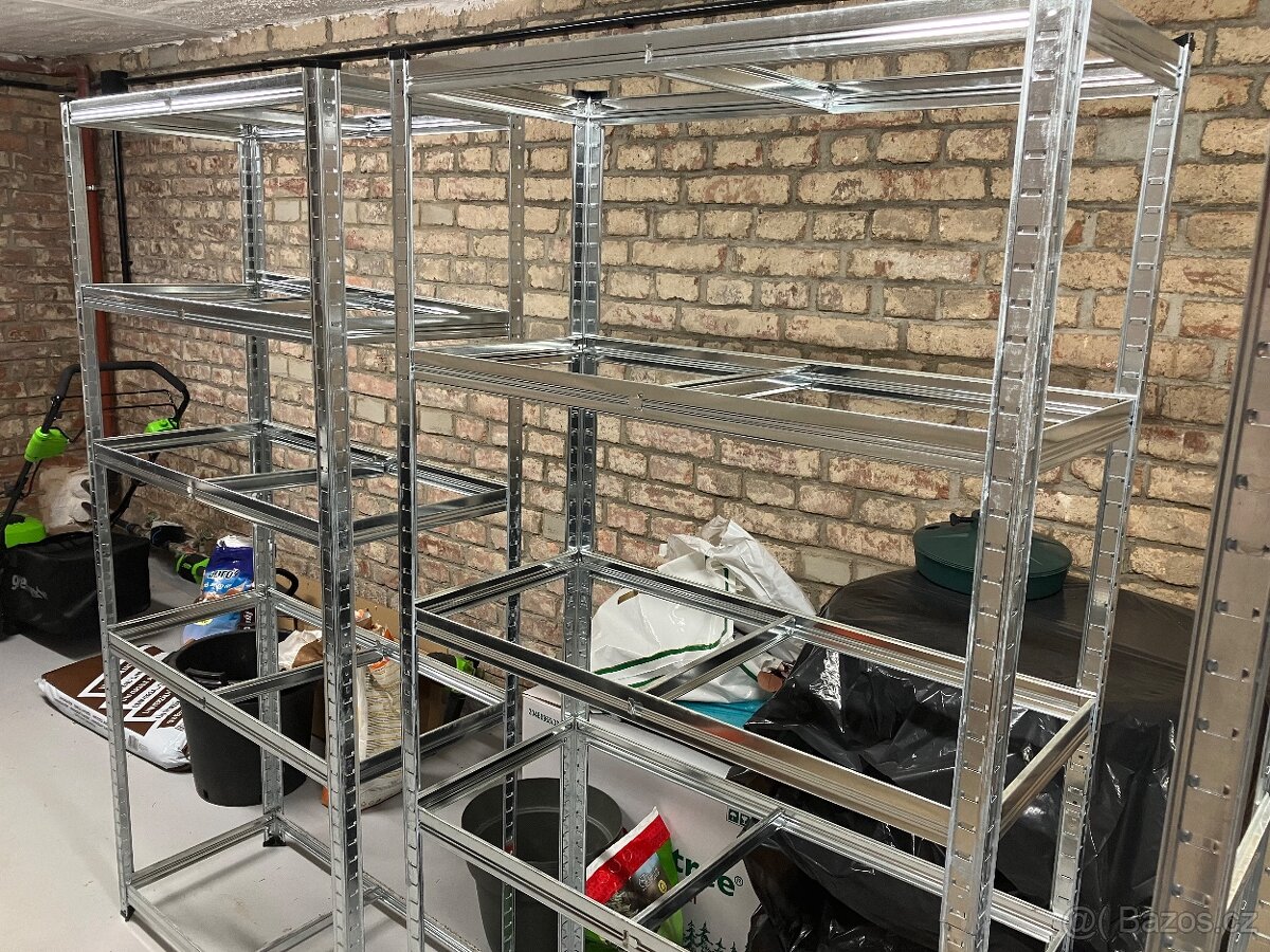 Nové hliníkové regály. - 3