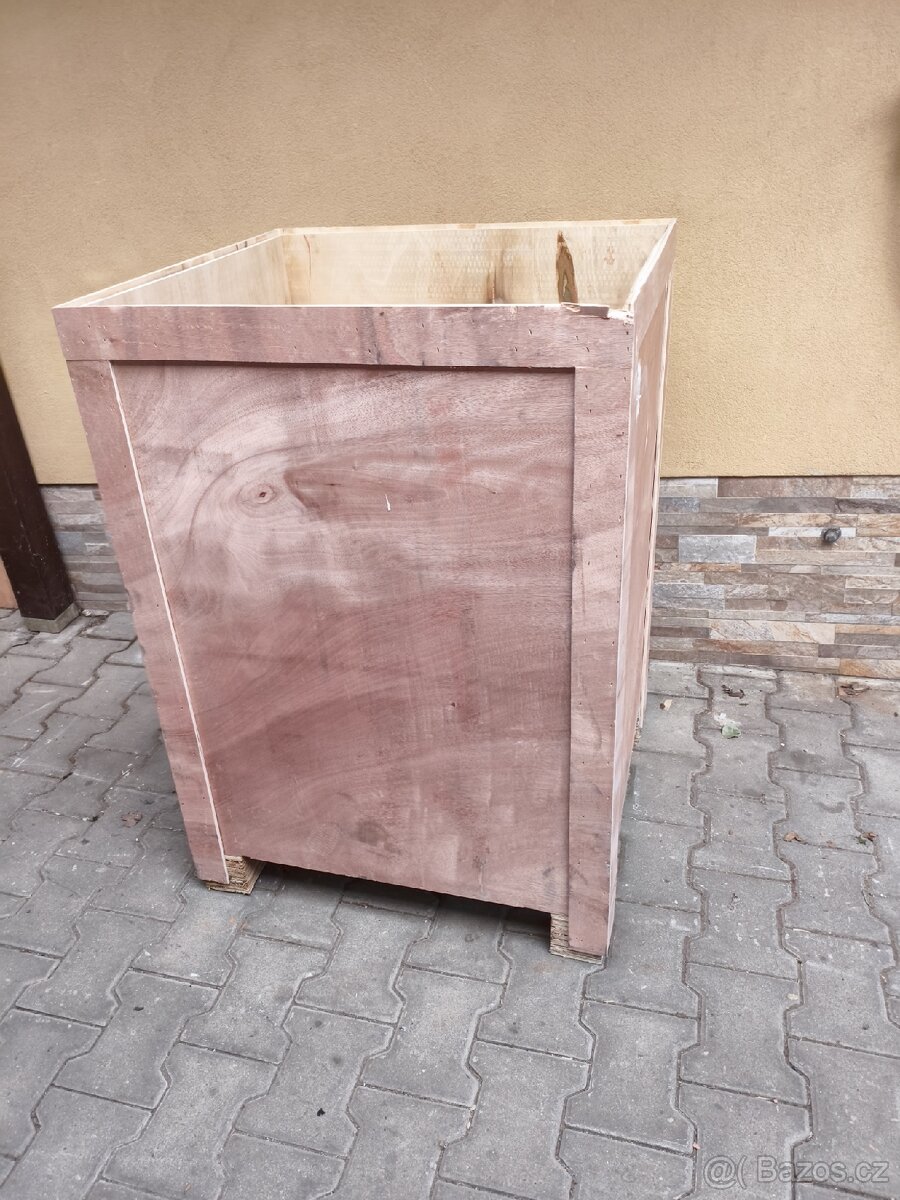 Přepravní bedna dřevěná velká - 3