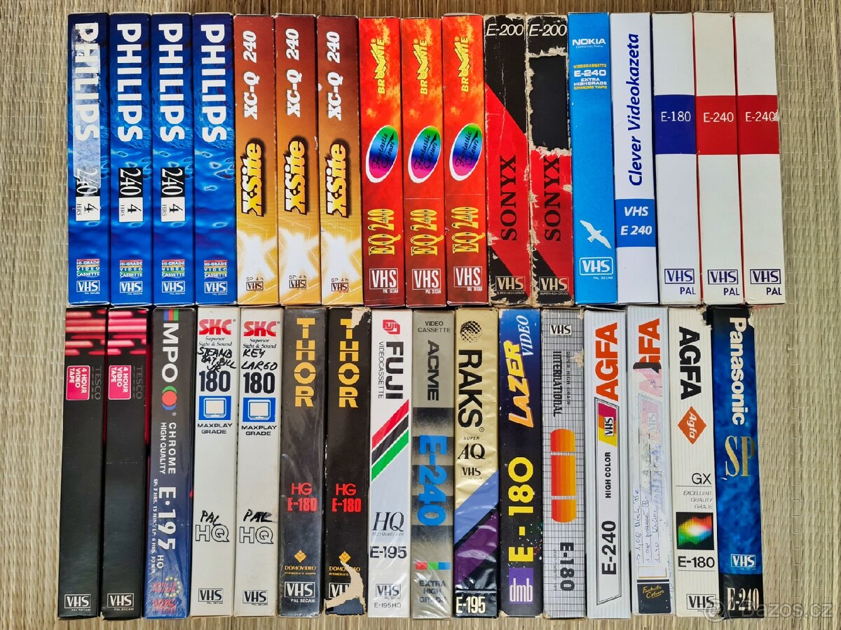 VHS kazety viz foto - 3