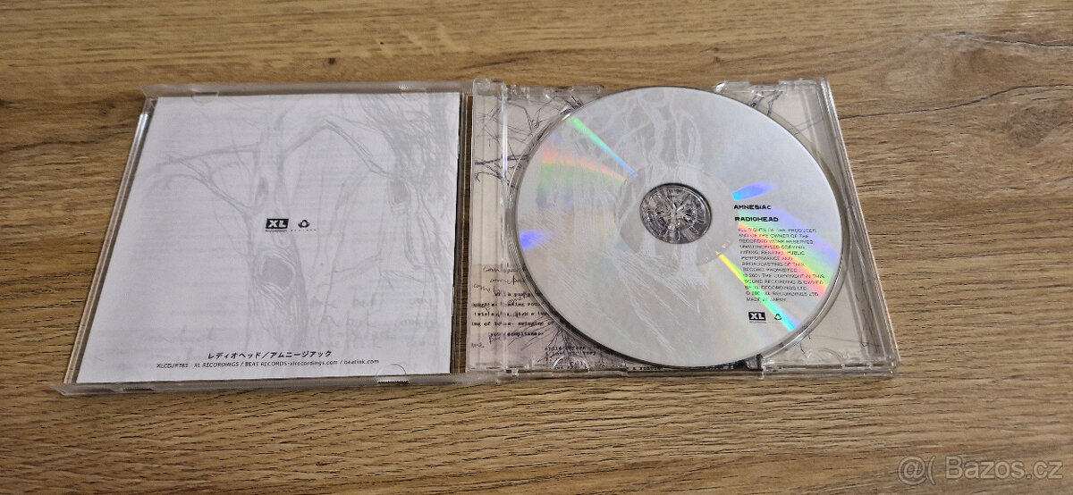 CD Radiohead - Amnesiac, japonská verze - 3