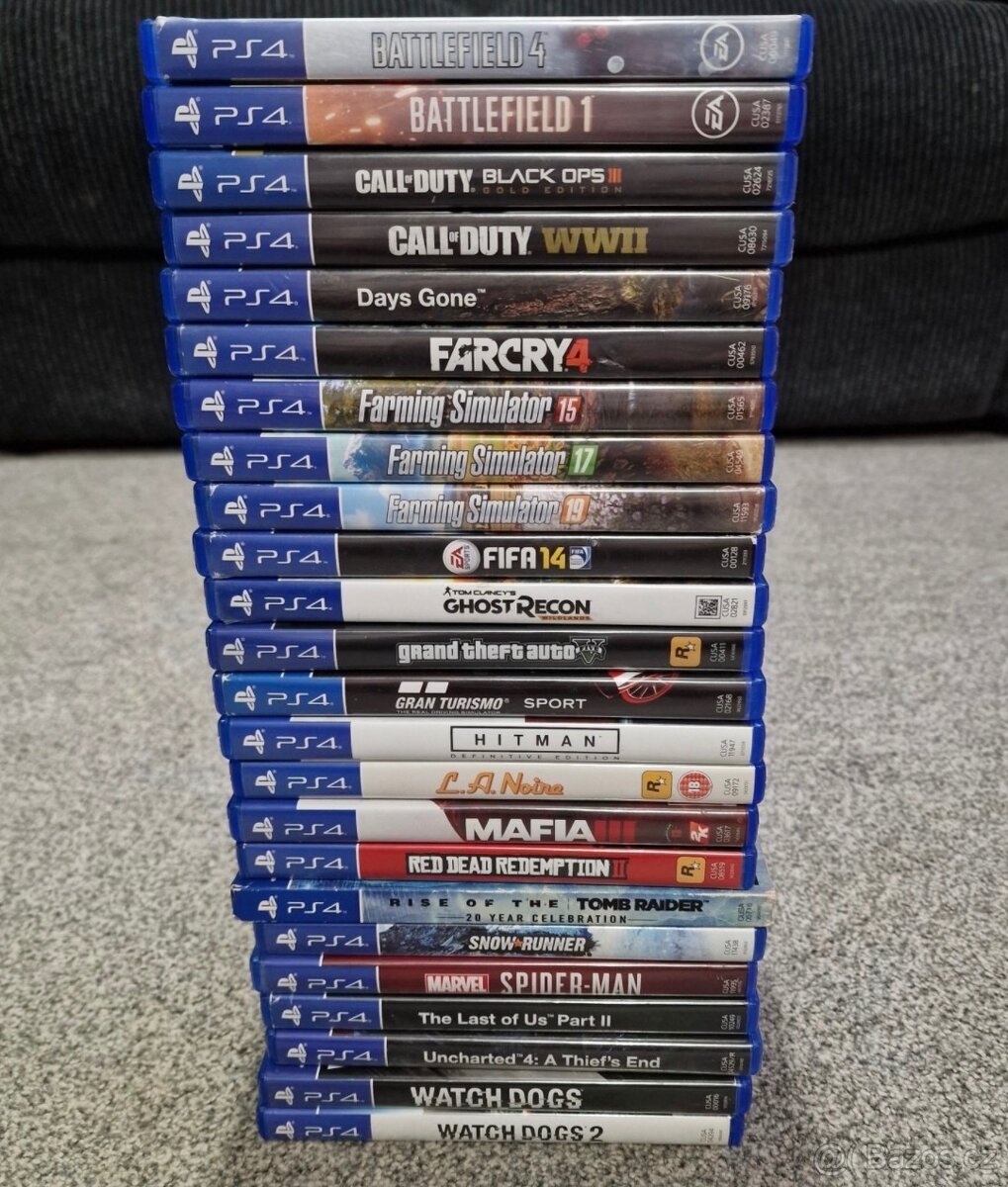 Hry na ps4 , playstation - 3