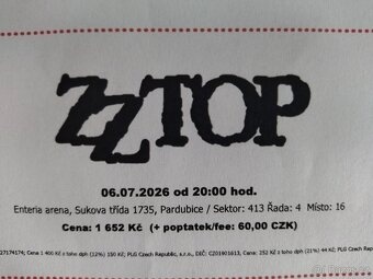 koncert ZZ Top Pardubice - 3