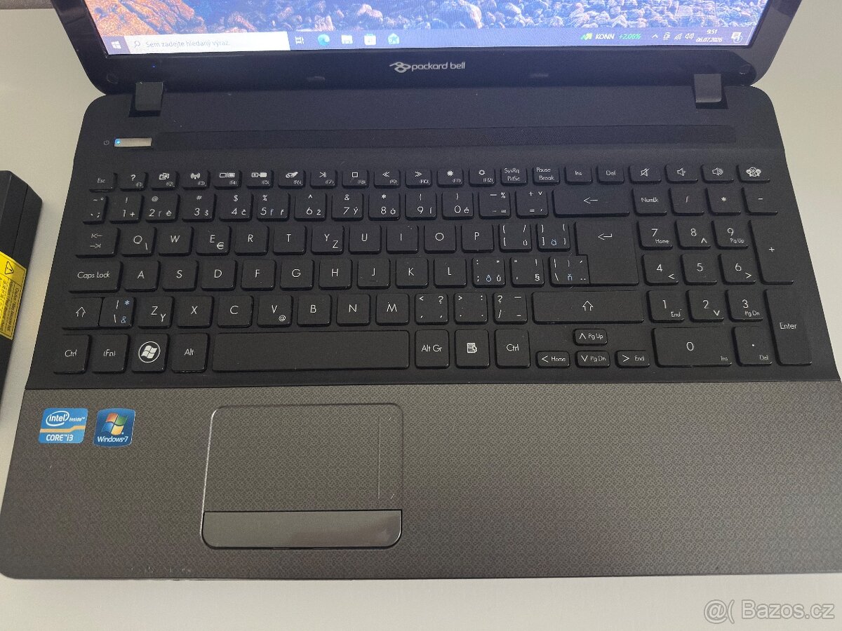 Packard Bell TS11 15,6" - Intel Core i3/8GB RAM/Windows 10 - 3