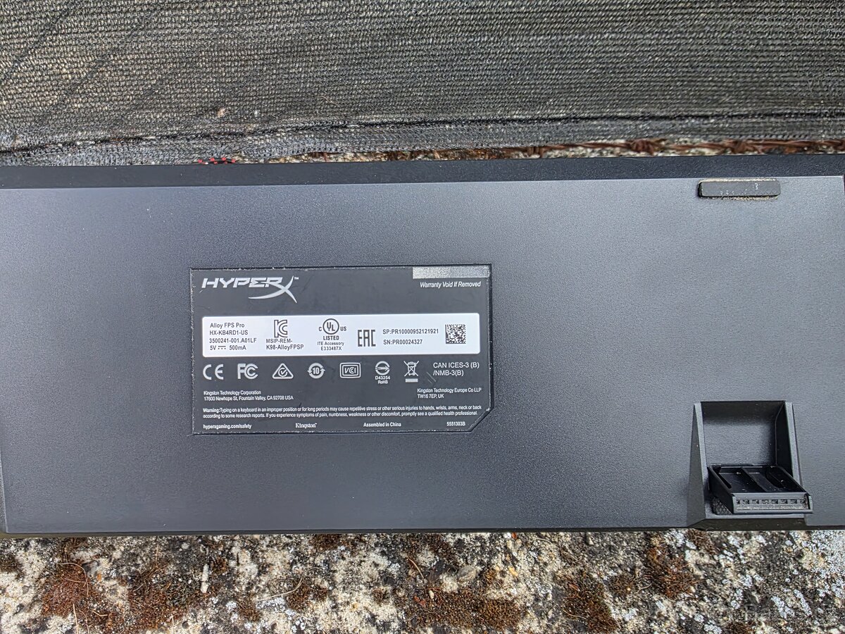 Herní klávesnice HyperX Alloy FPS PRO Cherry switch - 3
