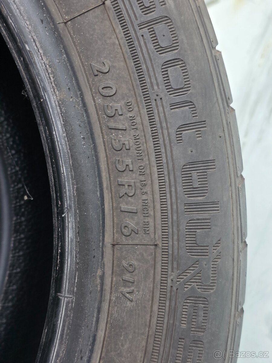 205/55/16 Letní pneumatiky Dunlop SortBlueResponse - 3