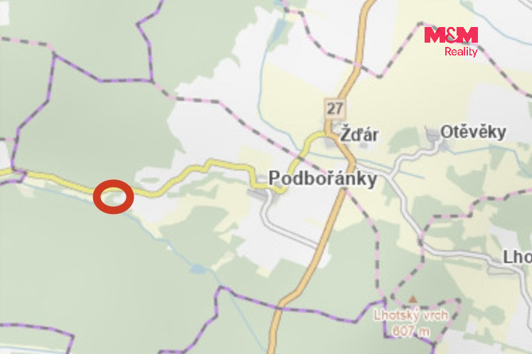 Prodej lesa, 1547 m², Jesenice - 3