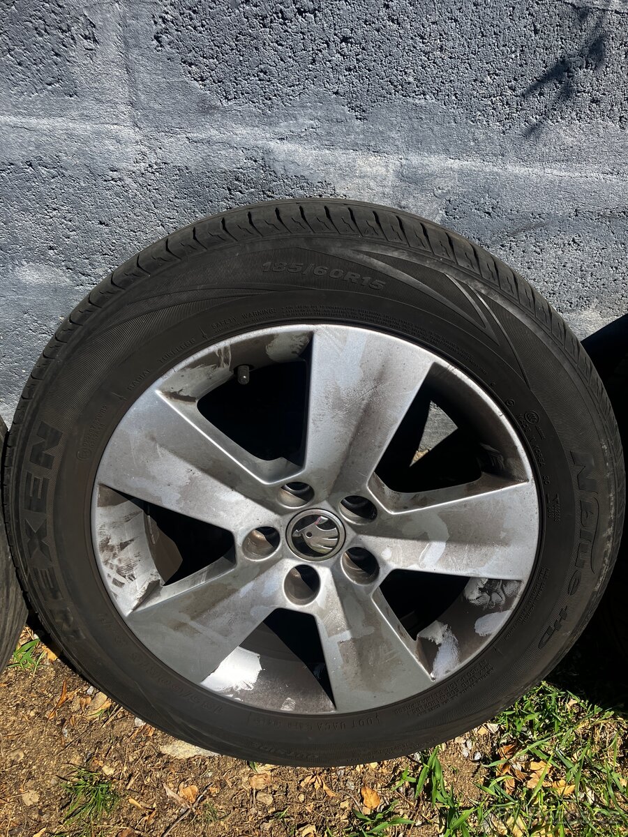 Alu kola 5x100 r15 fabia/rapid - 3