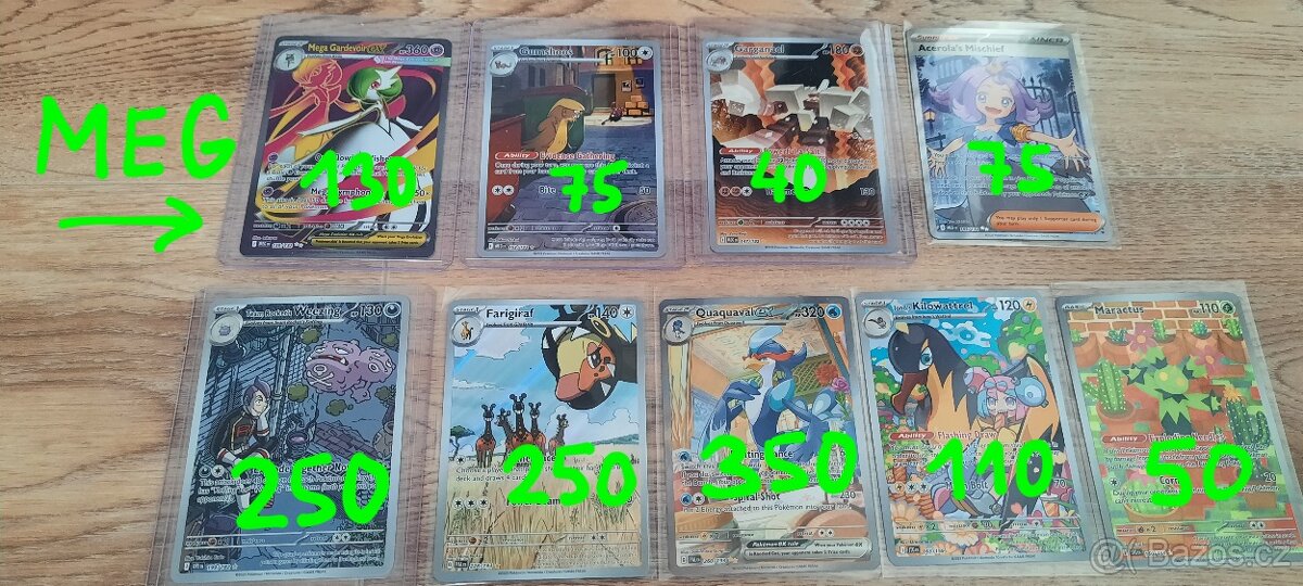 Pokémon karty hity + EX - 3