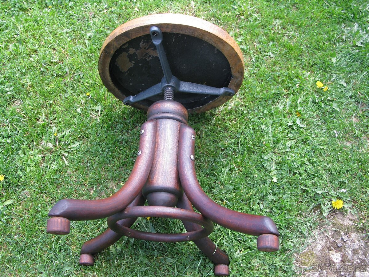 Stolička ke klavíru Thonet - 3