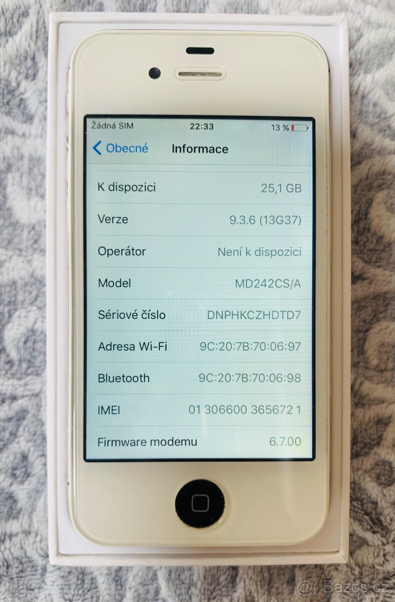 iPhone 4(s) bílý 32GB - 3