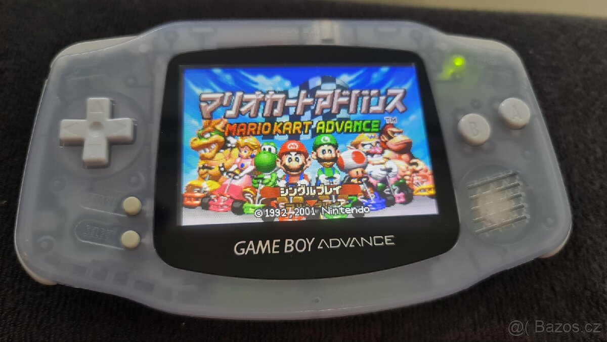 Gameboy Advanced s Led displayem - 3