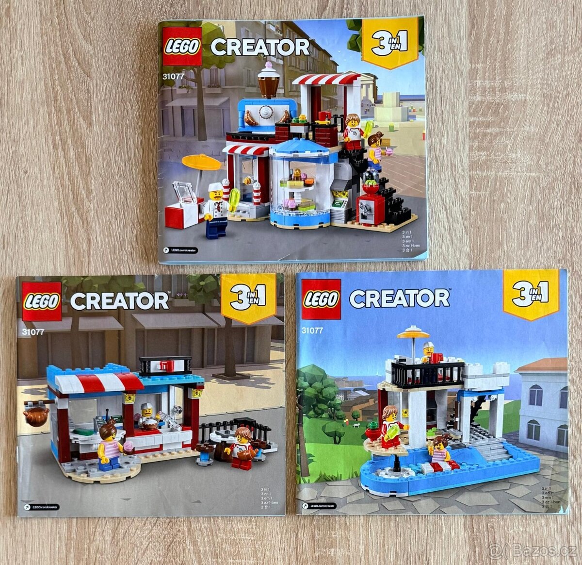 Lego Creator 31077 Cukrárna - 3