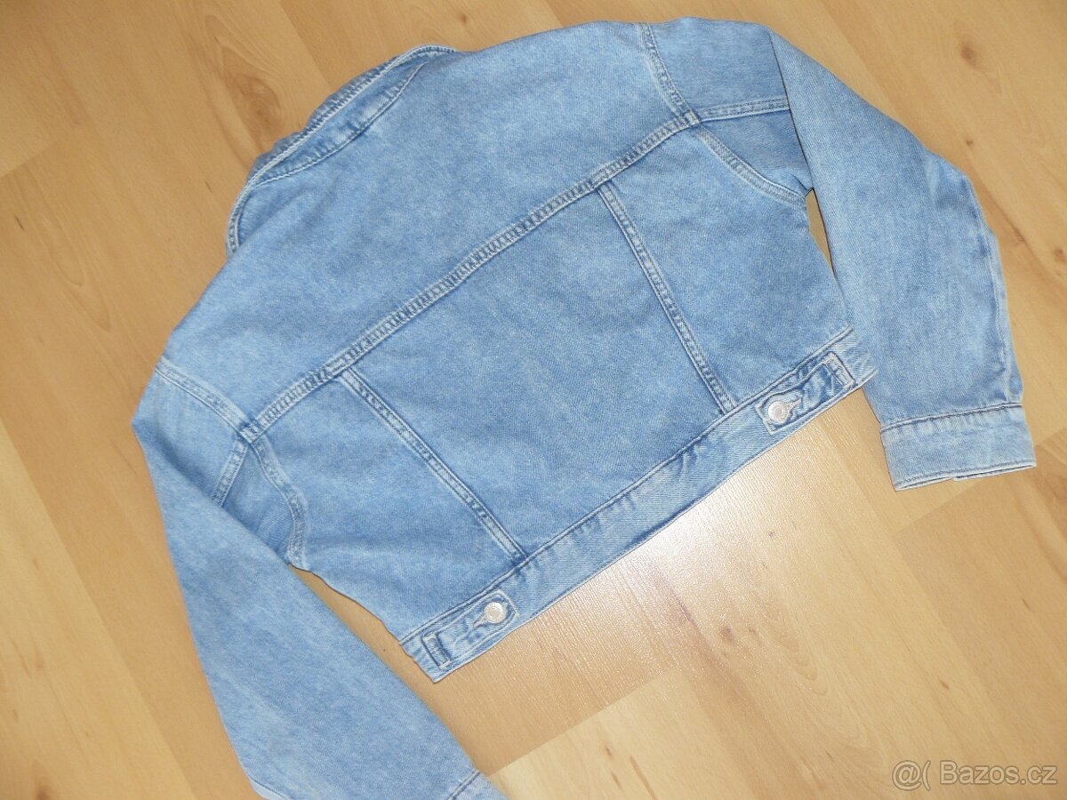 Riflová bundička a kalhoty vel. 152....rozklikněte - 3