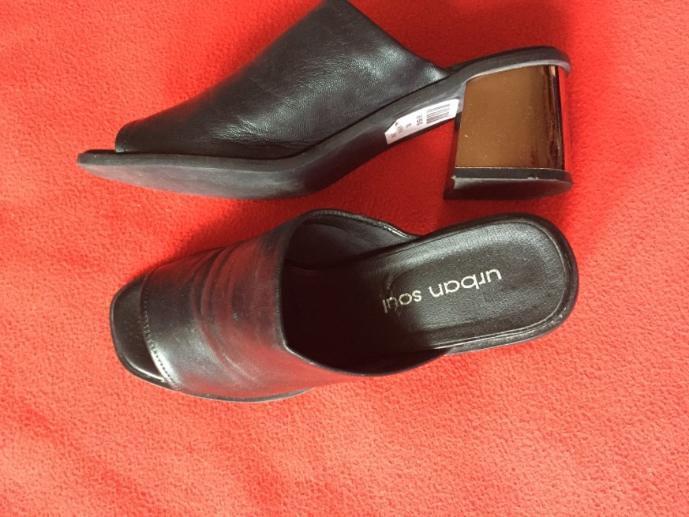 Černé značkové sandály kůže - NOVE vel. 39 - 3