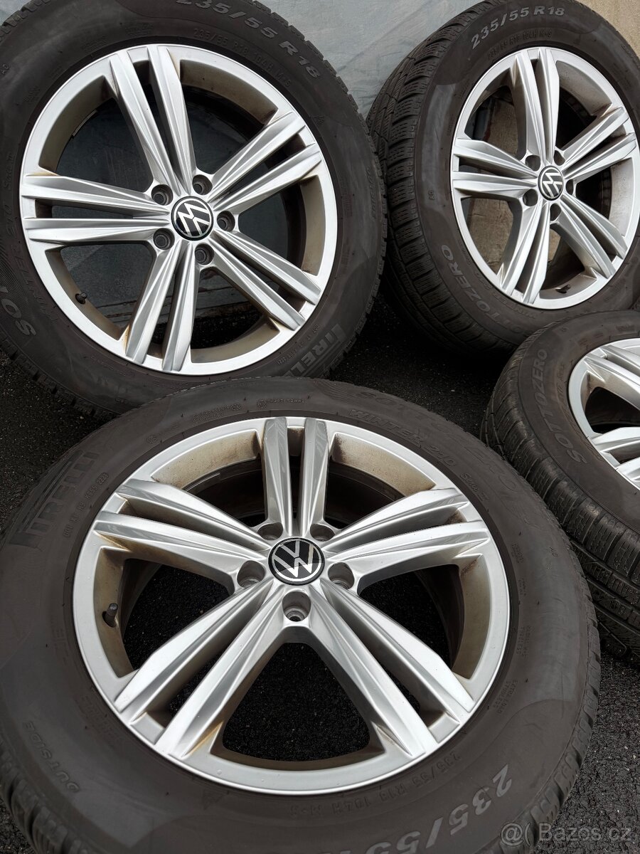 Originál VW 5x112 R18 235/55/18 - 3
