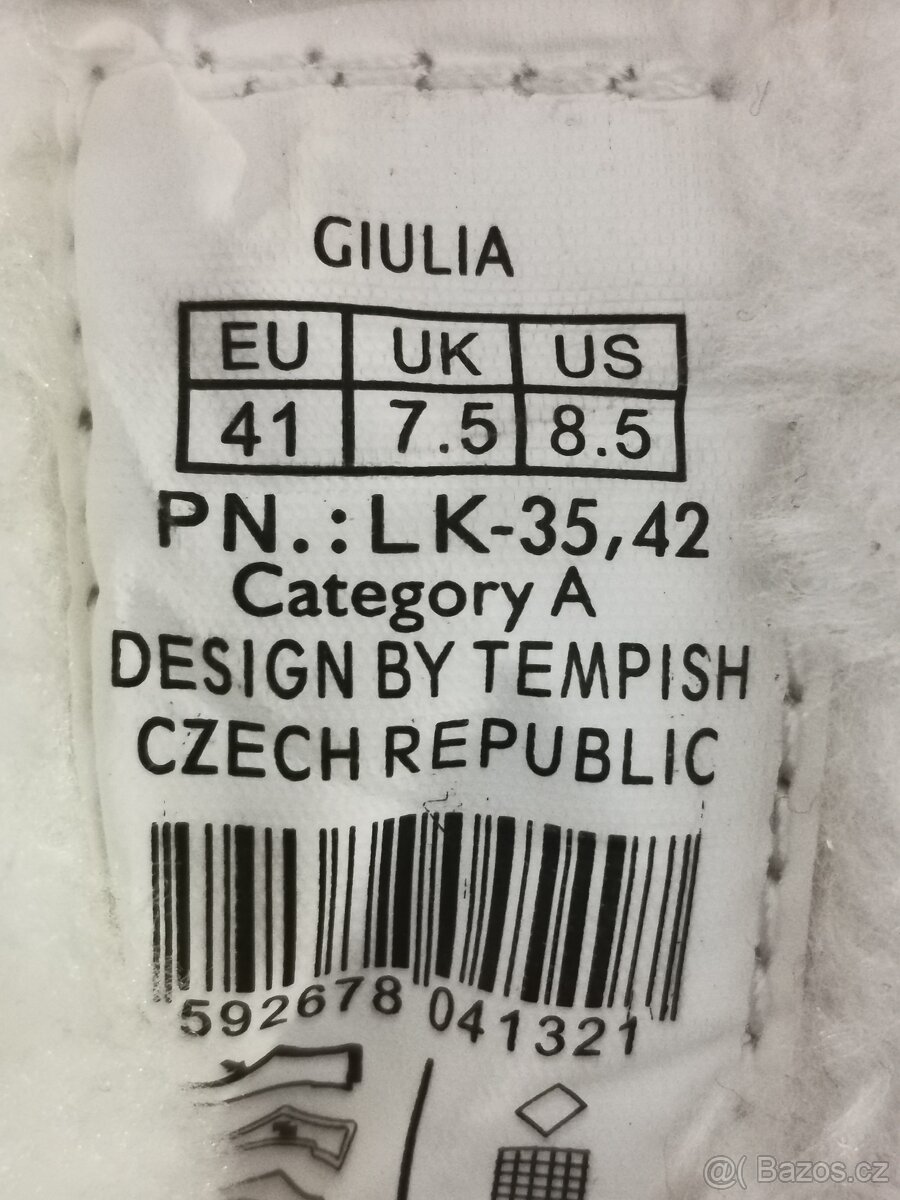 Dámské bílé lední brusle, velikost 41 - 3