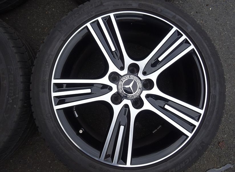 Alu disky origo Mercedes C, 17", 5x112, dvourozměr, letní - 3