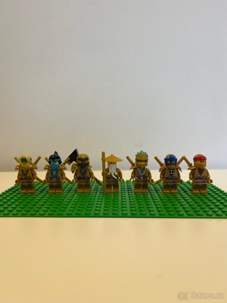 LEGO Ninjago Figurky Legacy Zlaté / Golden - 3