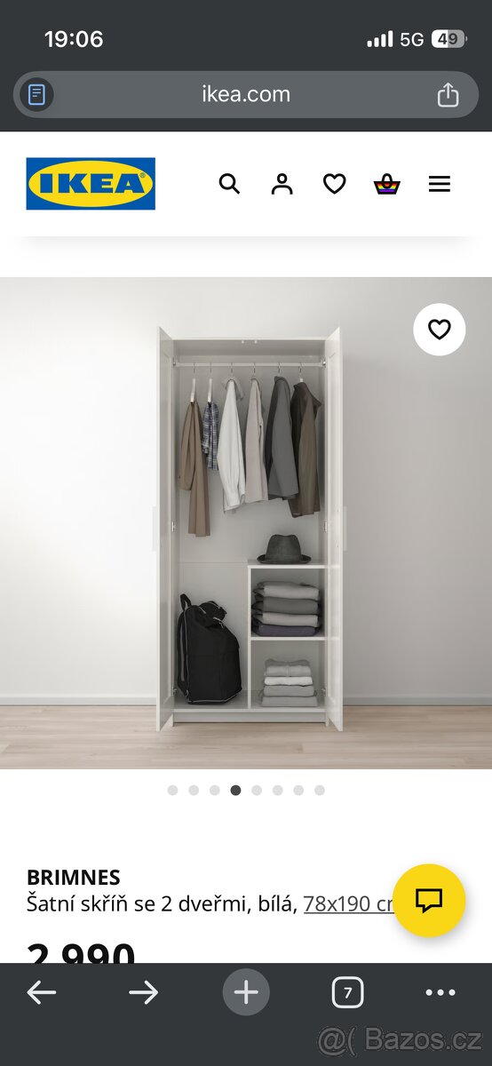 IKEA satni skříň - 3