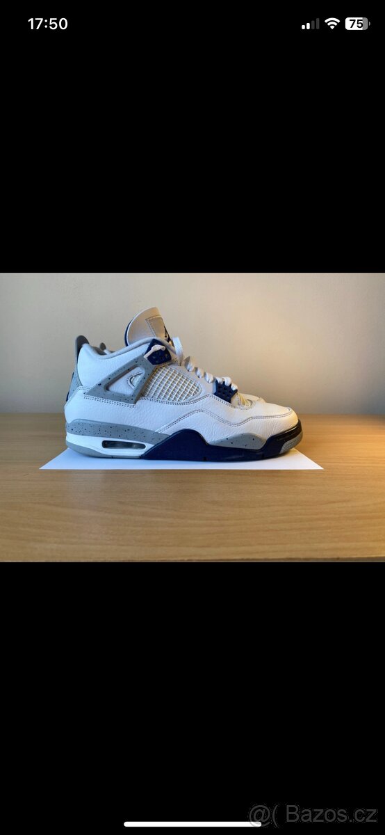 JORDAN 4 MIDNIGHT NAVY - 3
