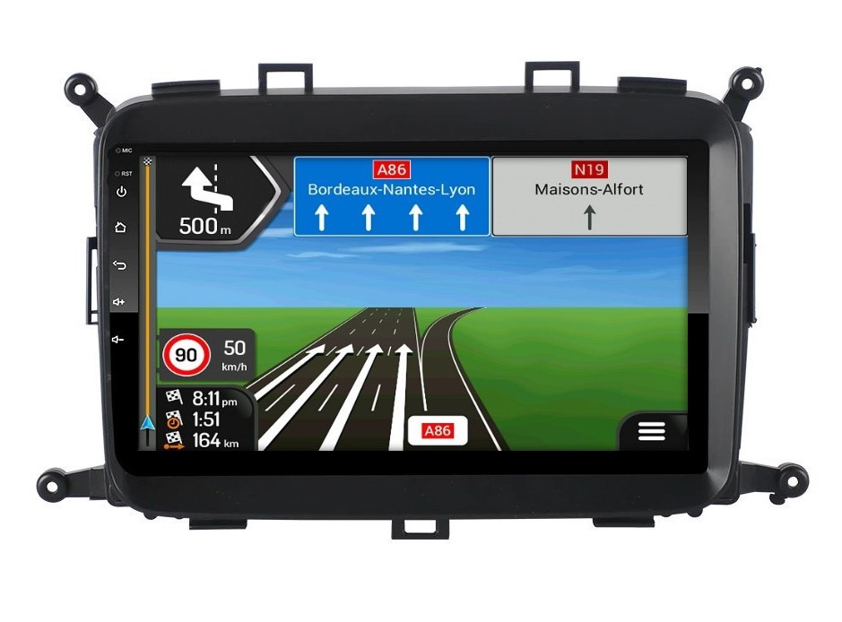 9" Kia Carens 3 - ANDROID 14 - GPS autorádio - 3