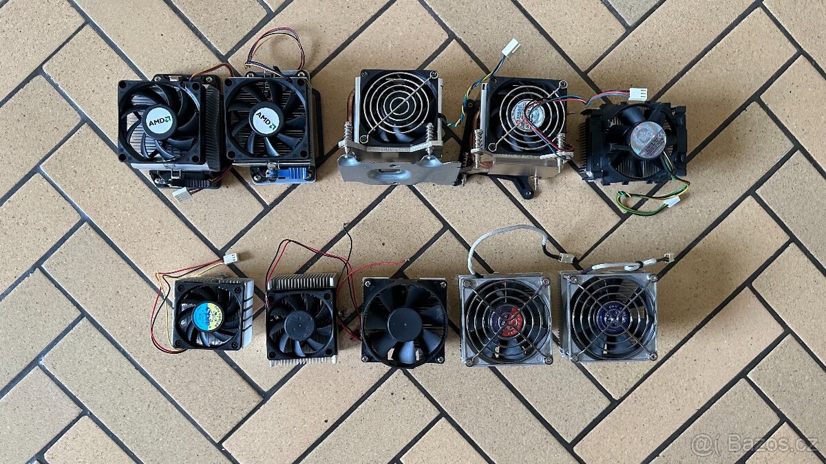 Staré CPU chladiče / Socket AMD 370, 462 / Intel 478, 775 - 3