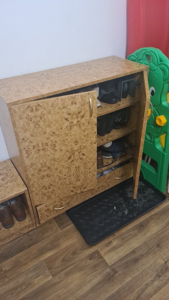 Předsíňová sestava -2x botník + věšáková stěna - 3