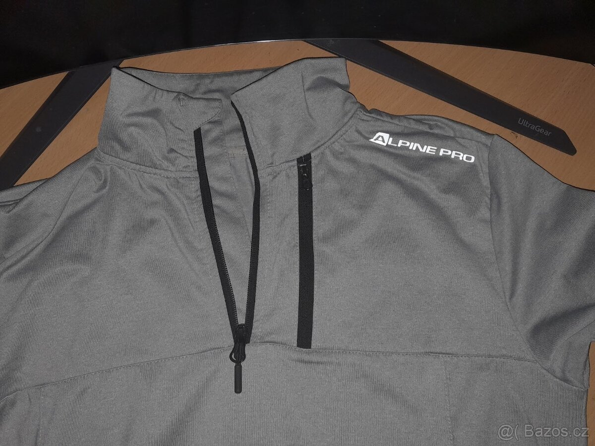 ALPINEPRO ŠEDÁ MIKINA IHNED K PRODEJI - 3
