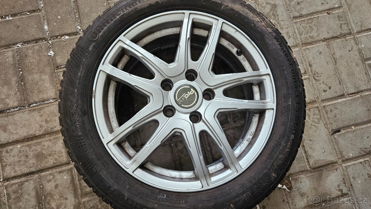 Zimní Sada Alu 5x110 195/55 R16 Continental - 3