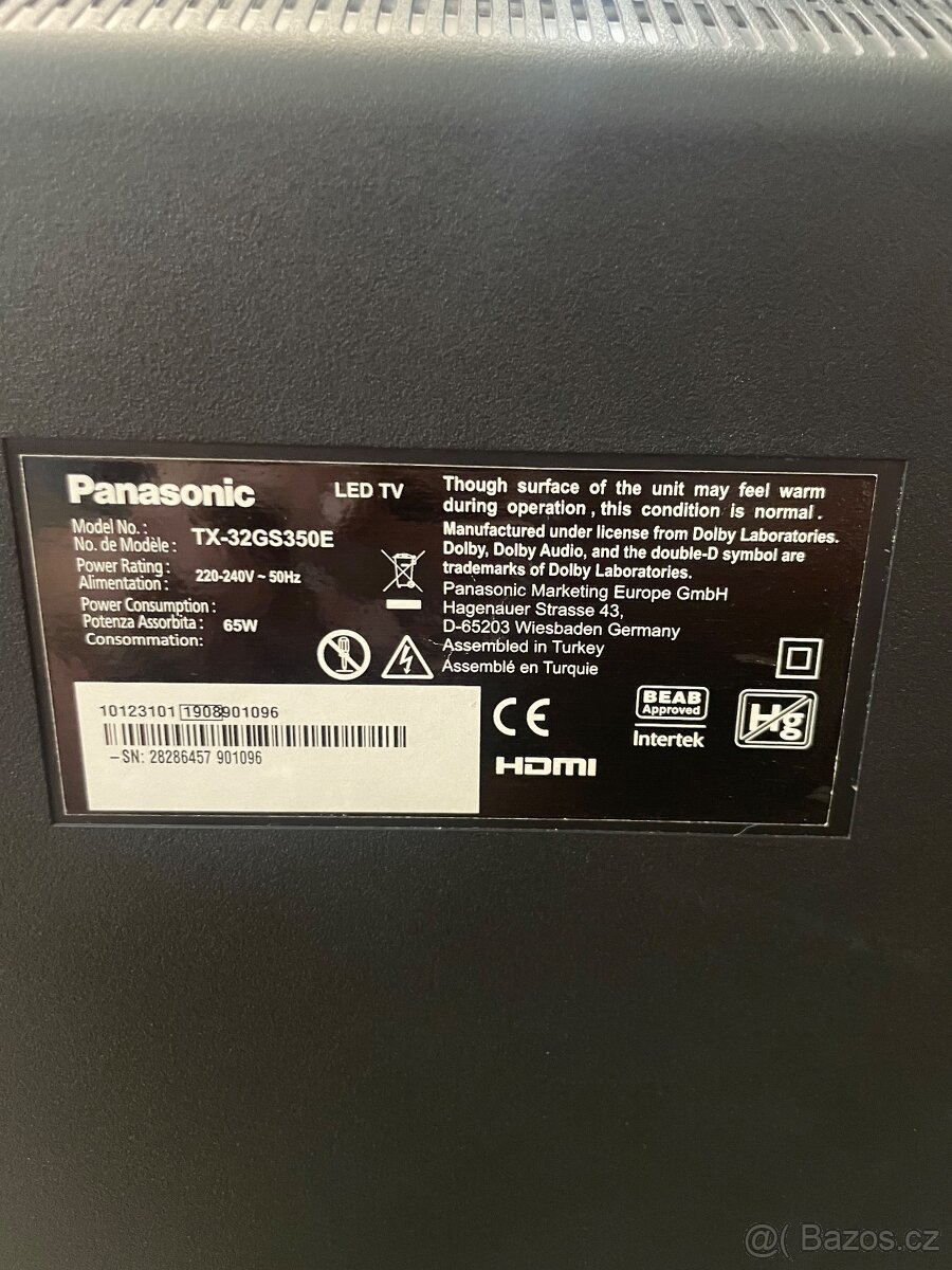 Panasonic TX-32GS350E - 80cm Smart TV - 3