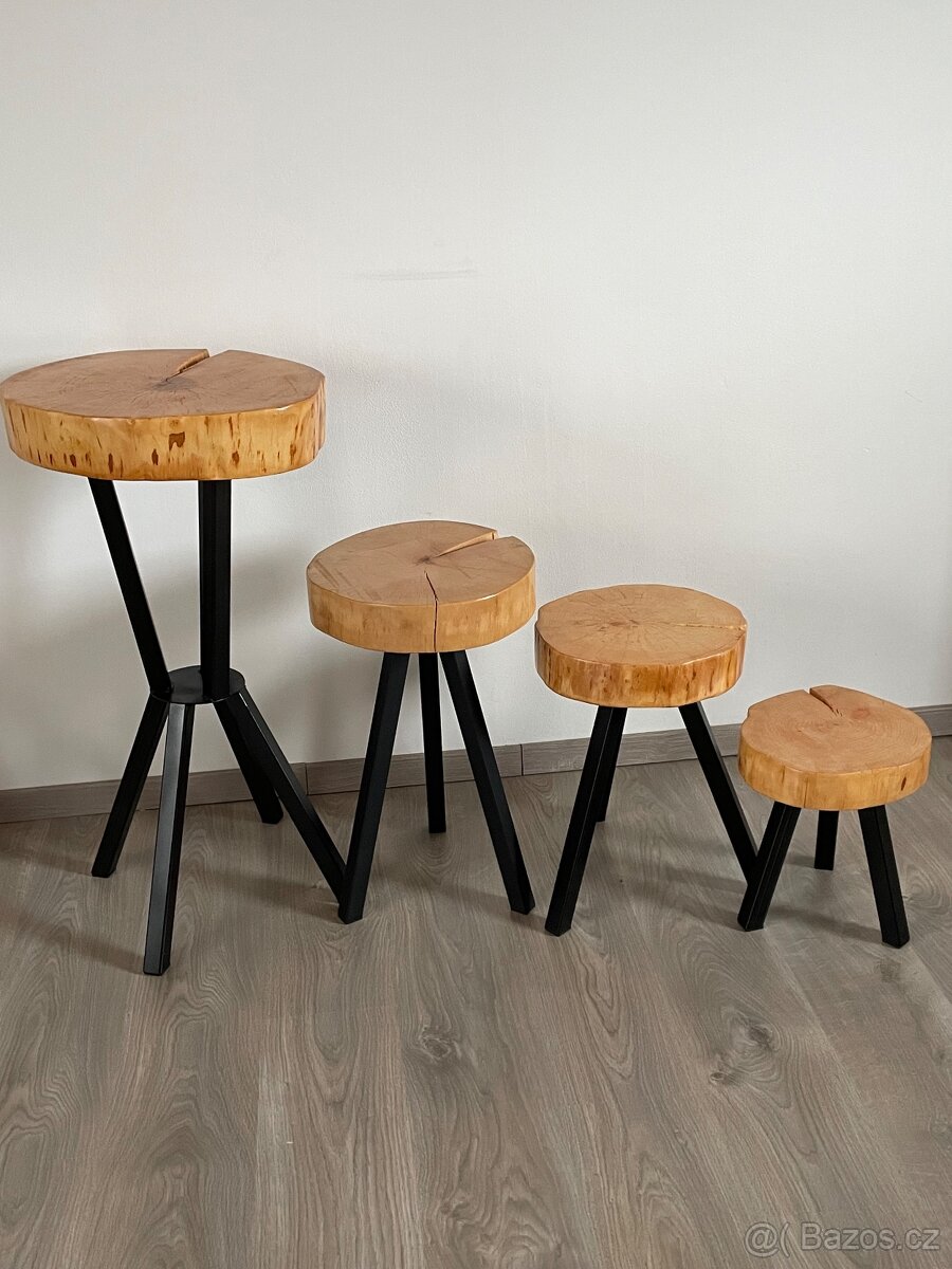 Dřevěné stoličky - 3