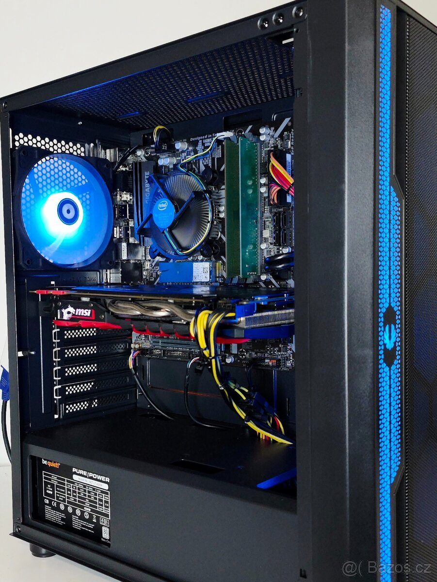 Herní PC, GTX 1070 8GB, Intel i3-9100, 16GB RAM, NWMe, WIN11 - 3