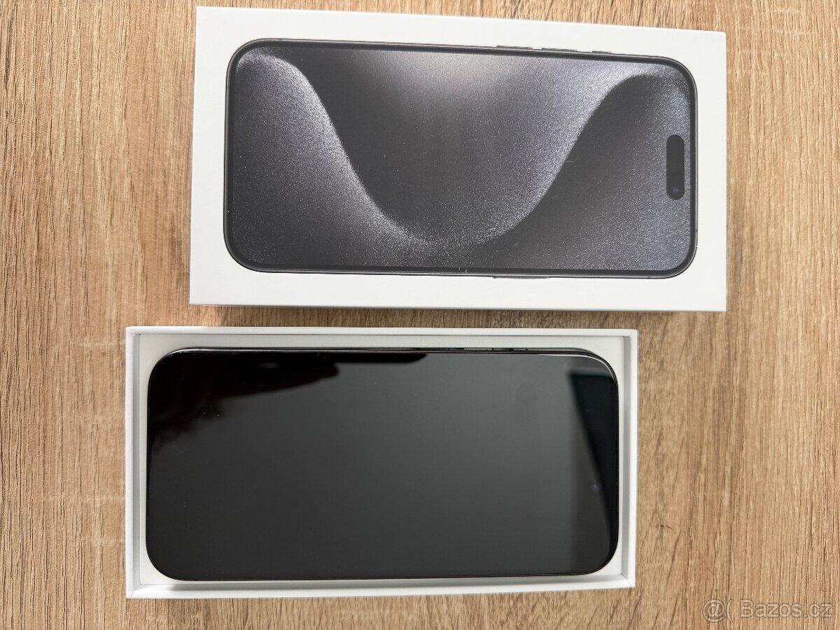 Iphone 15pro 128g black titan - 3