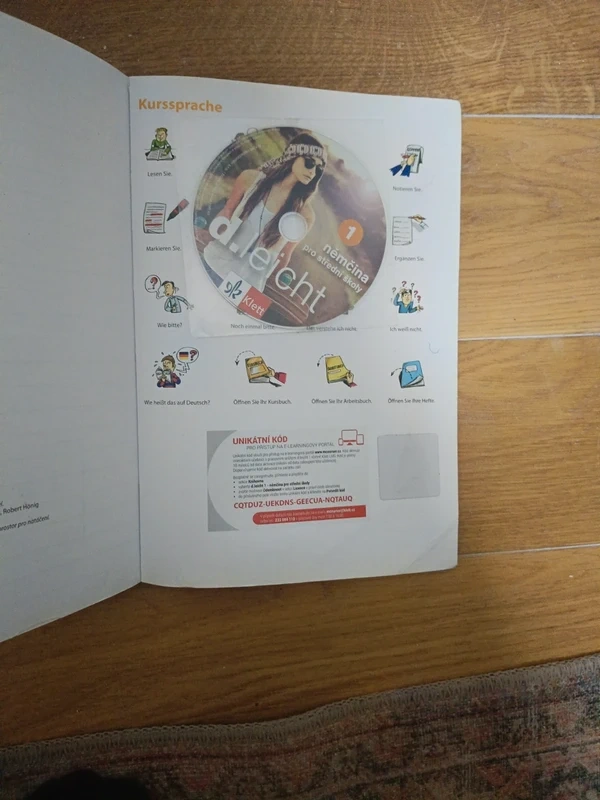 Učebnice němčiny DLeicht 1 - 3