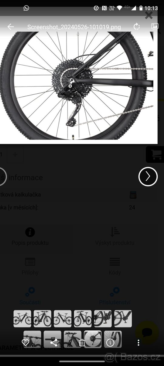 Elektrokolo WATT XL 21" 720Wh - 3