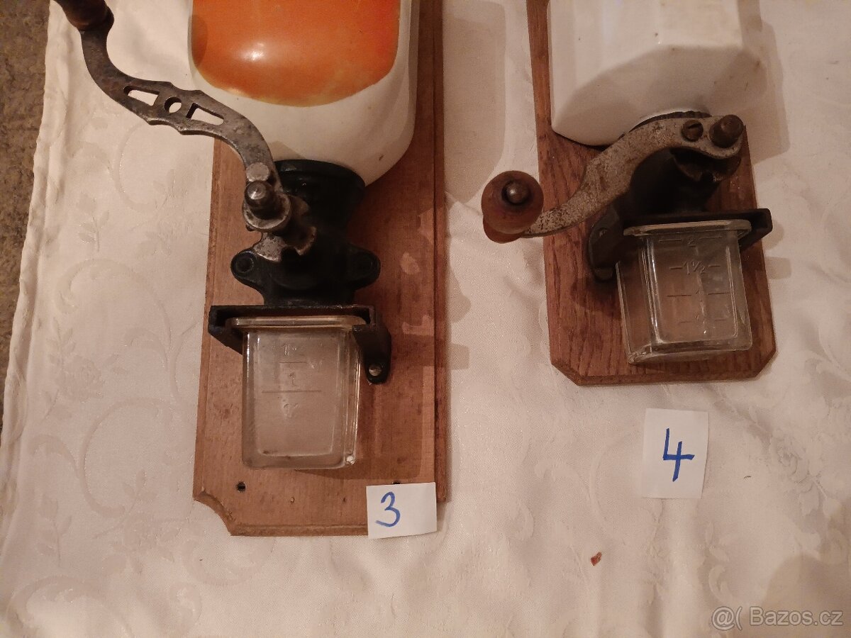 Starožitné mlýnky na kávu - 3