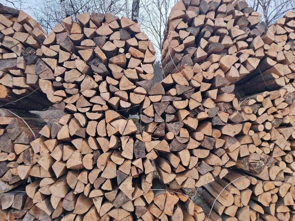 Palivové dřevo smrk suchý, buk- suchý , bříza - 3