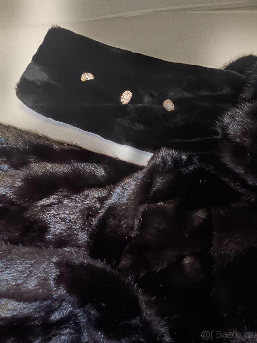 Norkový kožich, unikátní paleto, SUPERB Quality - 3