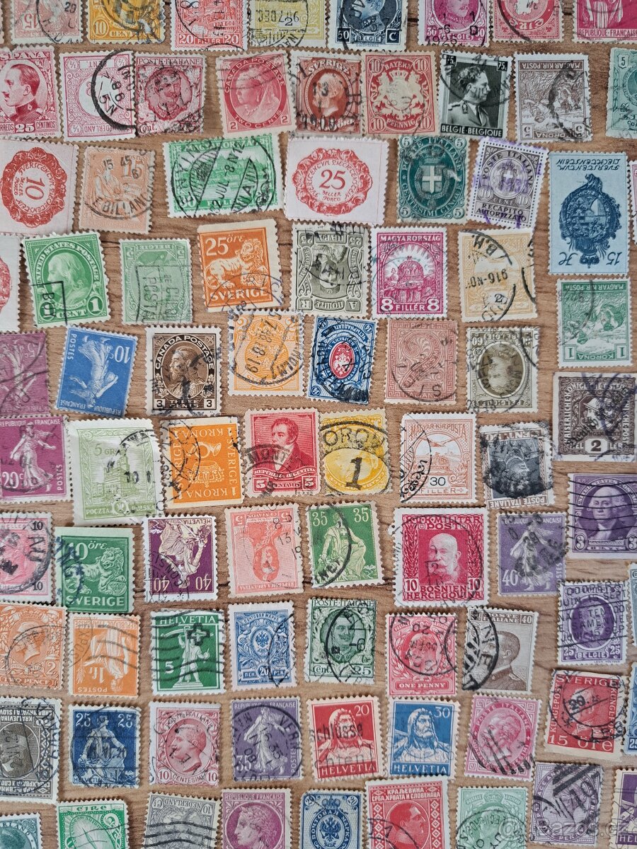 Sbírka starých známek - 3