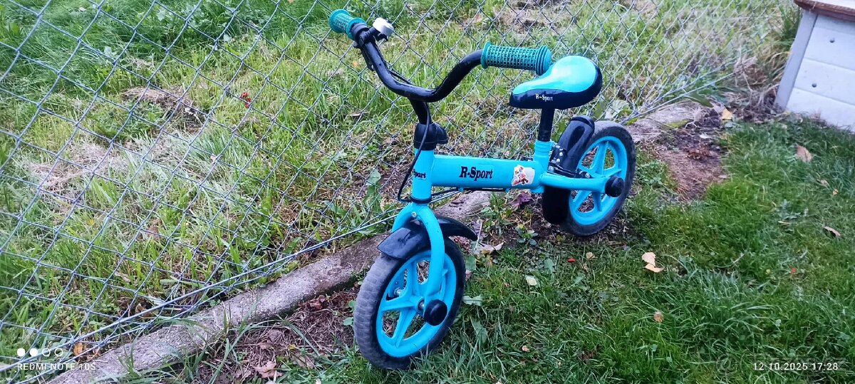 Dětské Odrážedlo 2ks červené a modré - 3