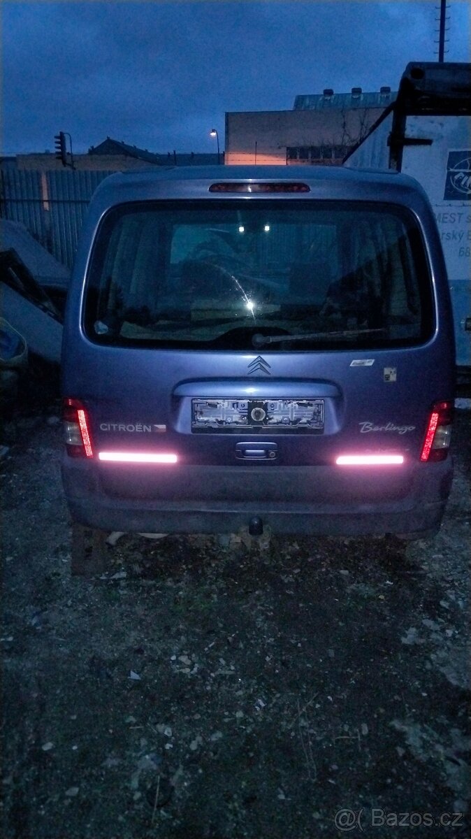 díly Citroen Berlingo 1.9 D r.v.1999 - 3